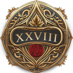 XXVIII Badge